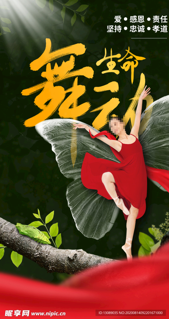舞动生命团队海报