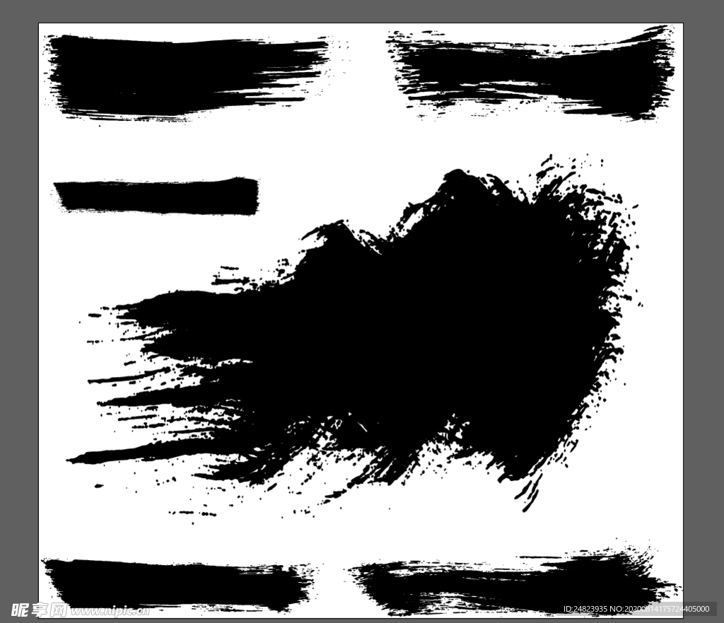 矢量画笔笔刷