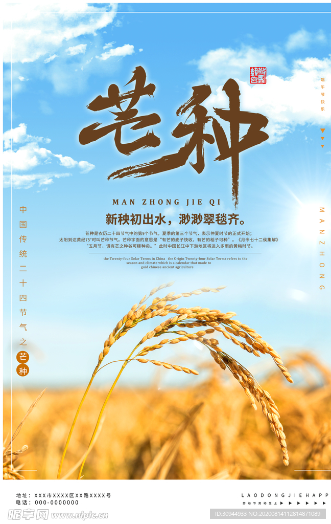 芒种海报