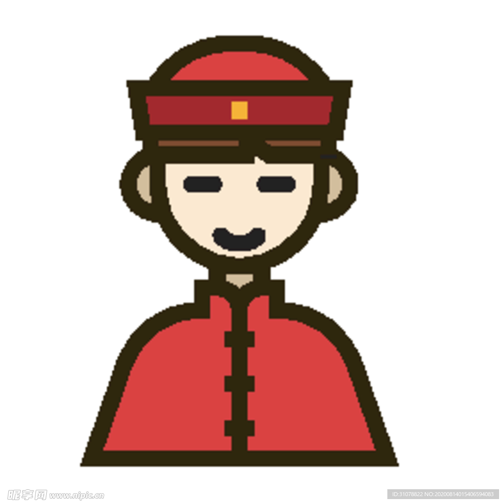 简笔矢量中国文化元素