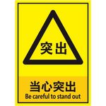 当心突出