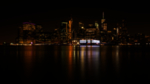 城市夜景灯光建筑风景