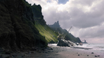 大海沉船天空白云风景