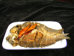 葱酥鲫鱼
