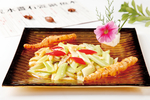 黄炒西芹
