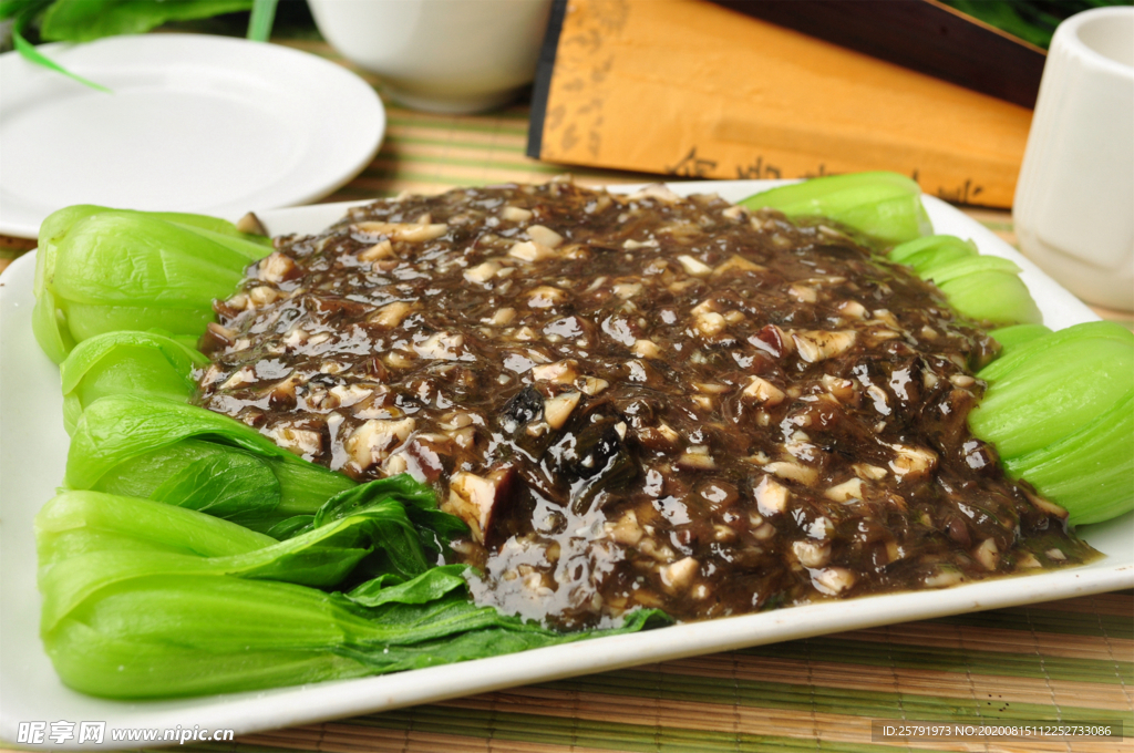 白菜橄榄菜心