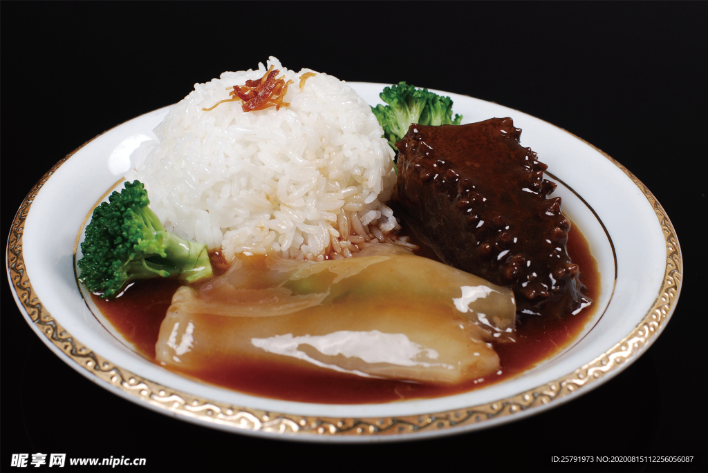 刺身鱼唇扣饭