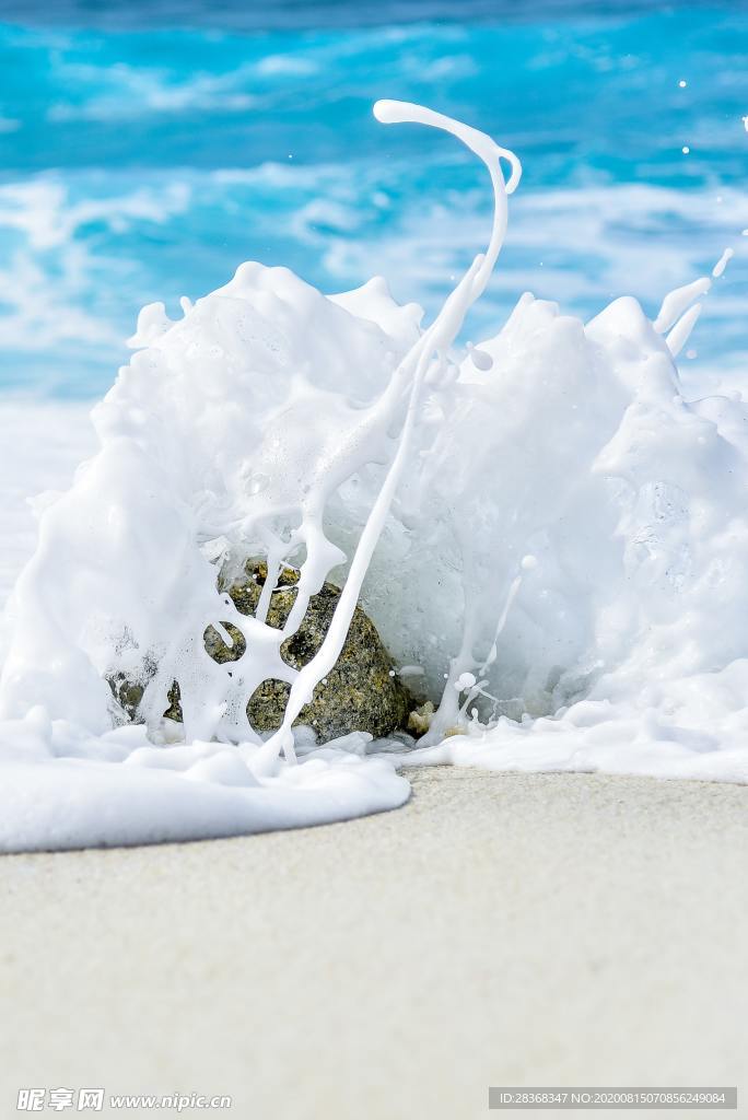 浪花泡沫