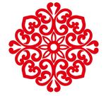 矢量蕾丝花纹