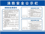 消防安全公示栏