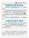 视频会议操作流程
