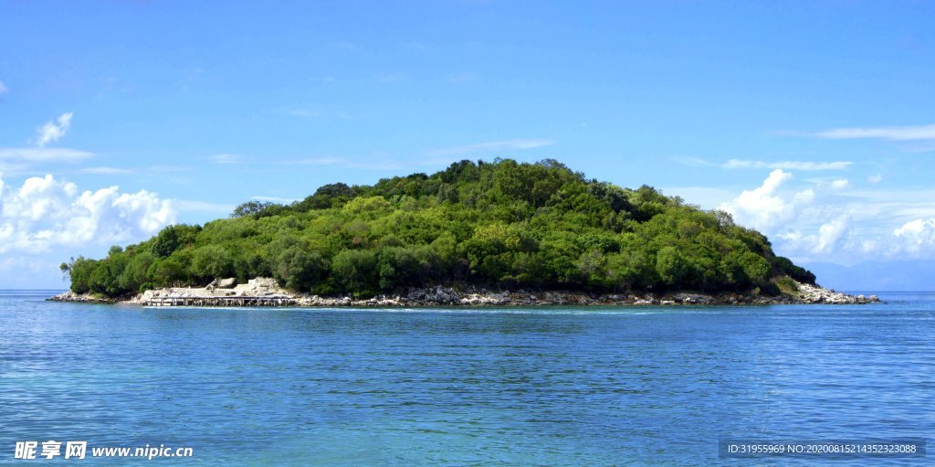 海滩 岛屿