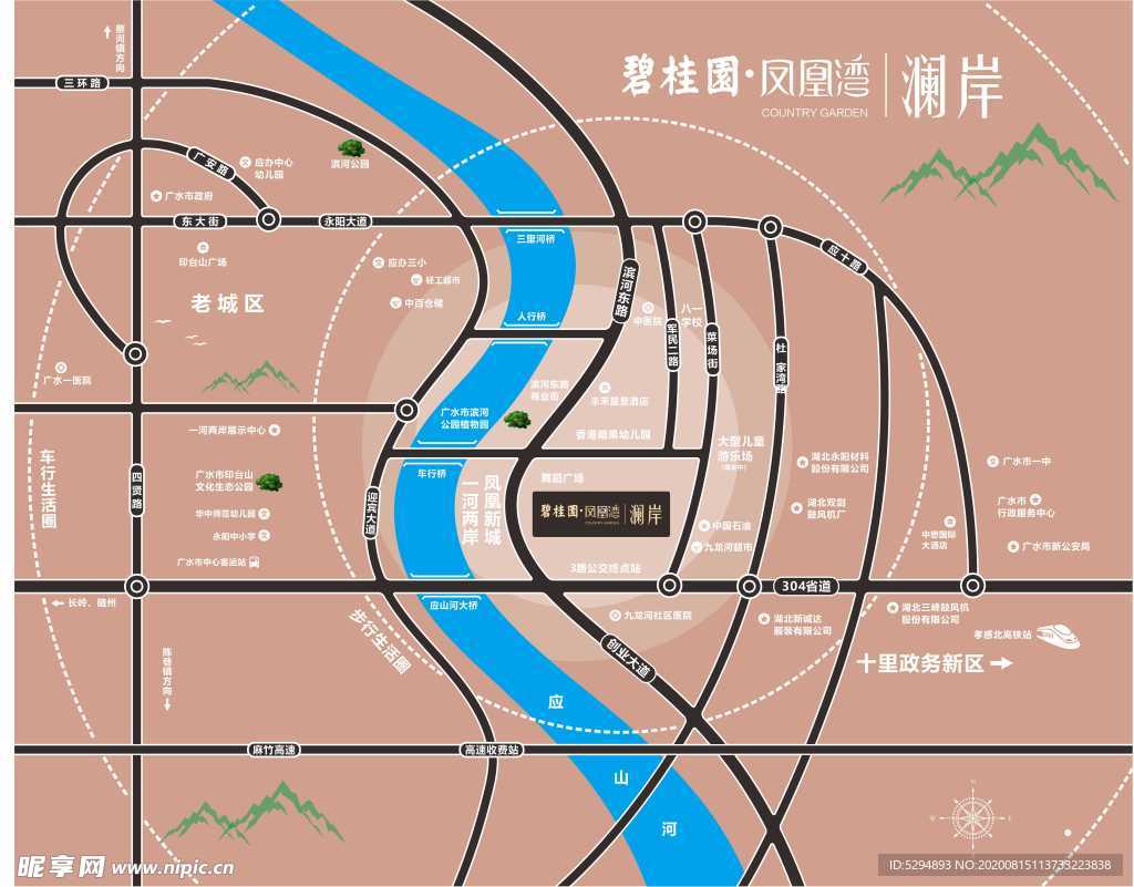 碧桂园凤凰湾澜岸区位