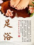 足浴养生海报