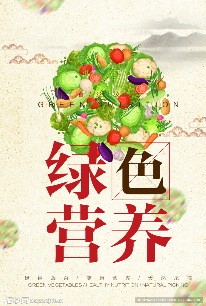食堂文化海报