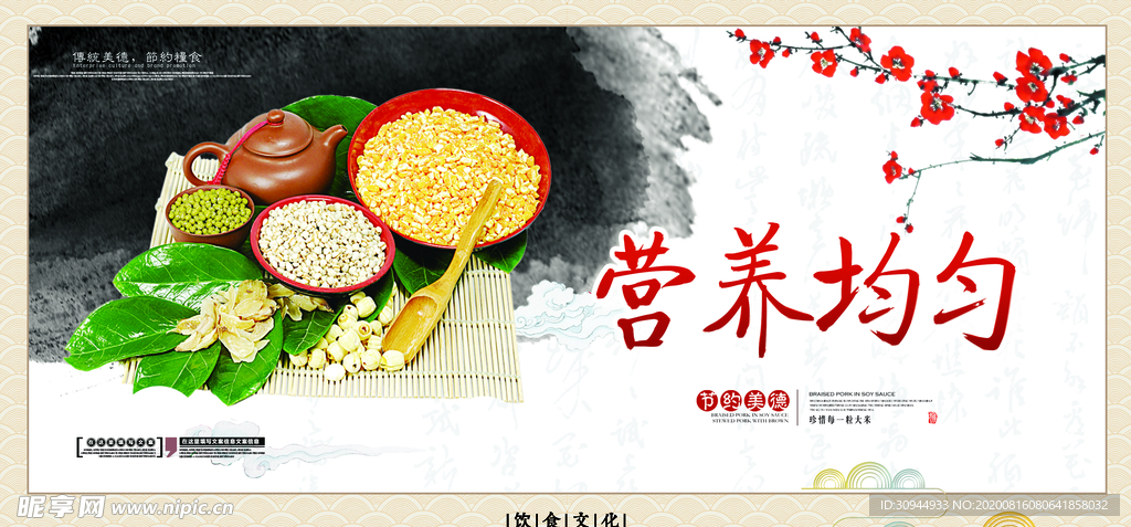 食堂文化海报