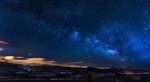 蔚蓝星空