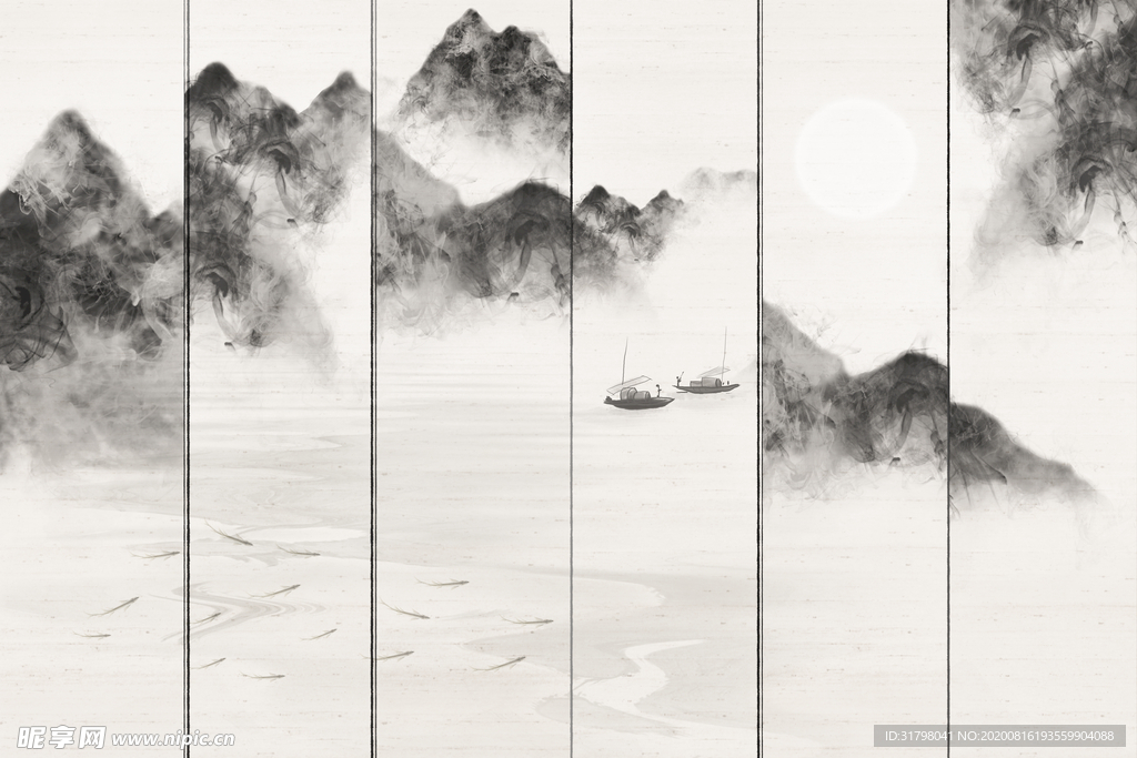 山水软包