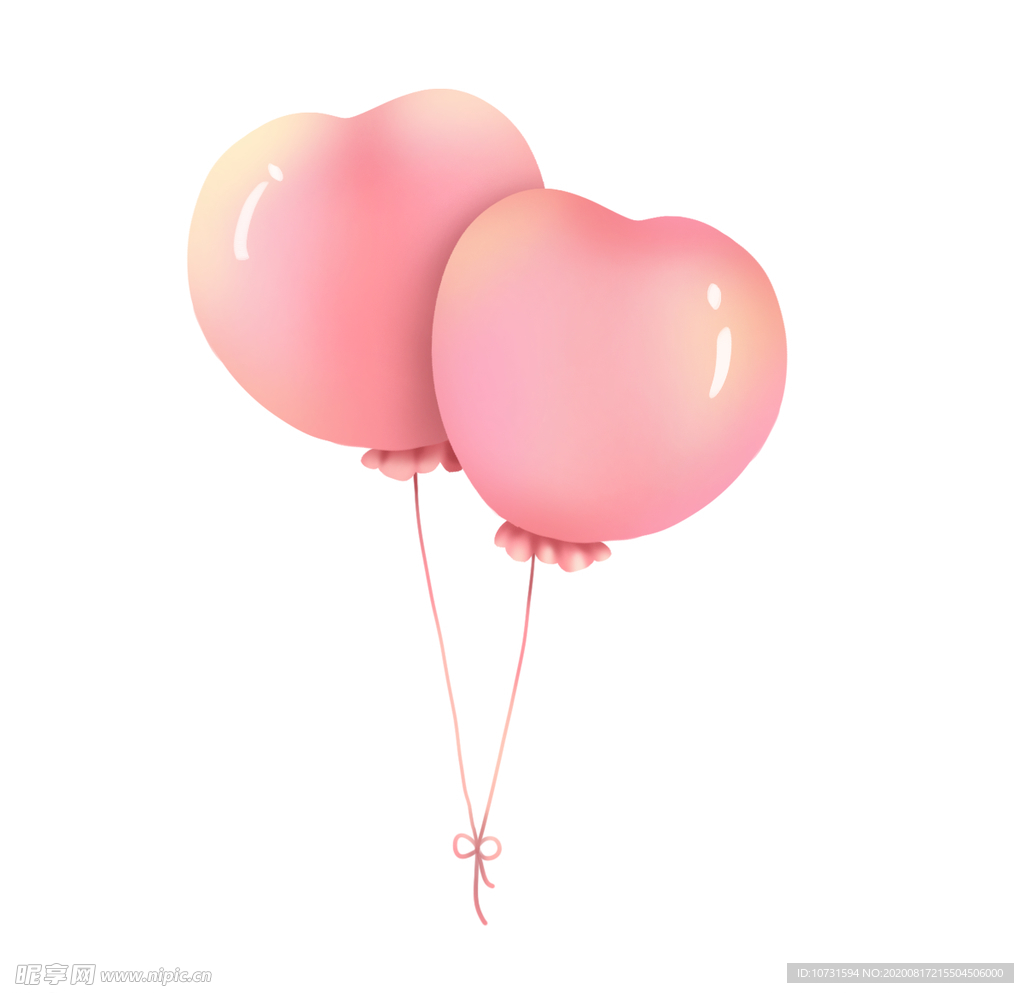 粉色气球派对的墙面装饰图片下载 - 觅知网