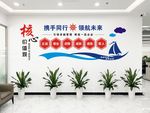 核心价值观文化墙