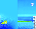蓝色海洋浪漫宣传介绍封面