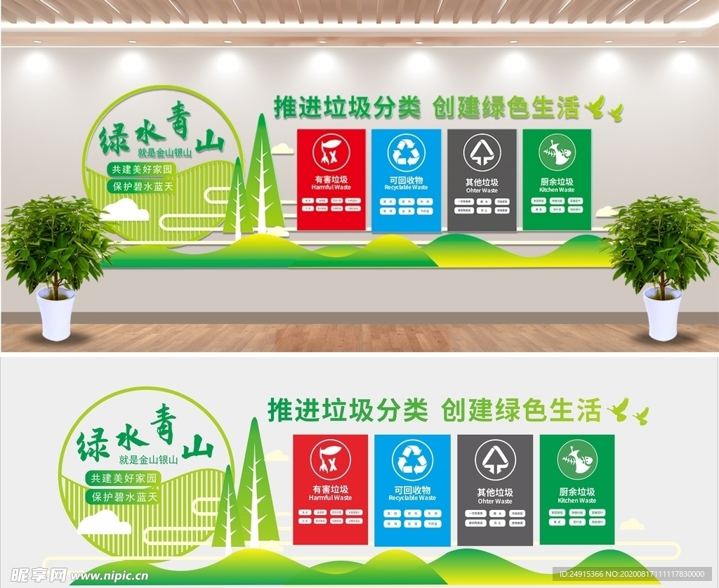 垃圾分类文化墙