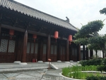 公园古建筑图片 园林一角 景色