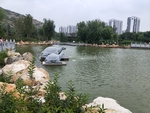 公园古建筑图片 园林一角 景色