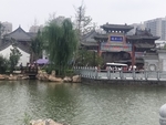 公园古建筑图片 园林一角 景色