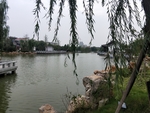 公园古建筑图片 园林一角 景色