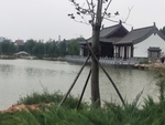 公园古建筑图片 园林一角 景色