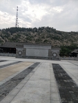 山林 山坡 牌坊 木门牌坊 大