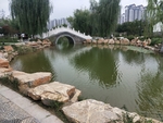 公园古建筑图片 公司一角