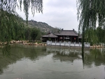 公园古建筑图片 公司一角