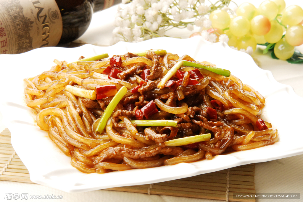 粉条烧肉