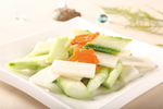山药炒胜瓜