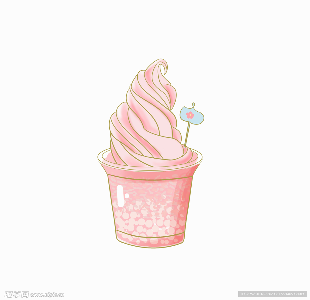 冰淇淋