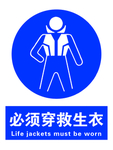 必须穿救生衣