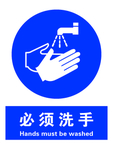 必须洗手
