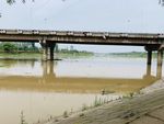大雨后的沙河