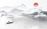 新中式背景墙