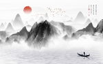 新中式背景墙