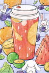 夏季插画