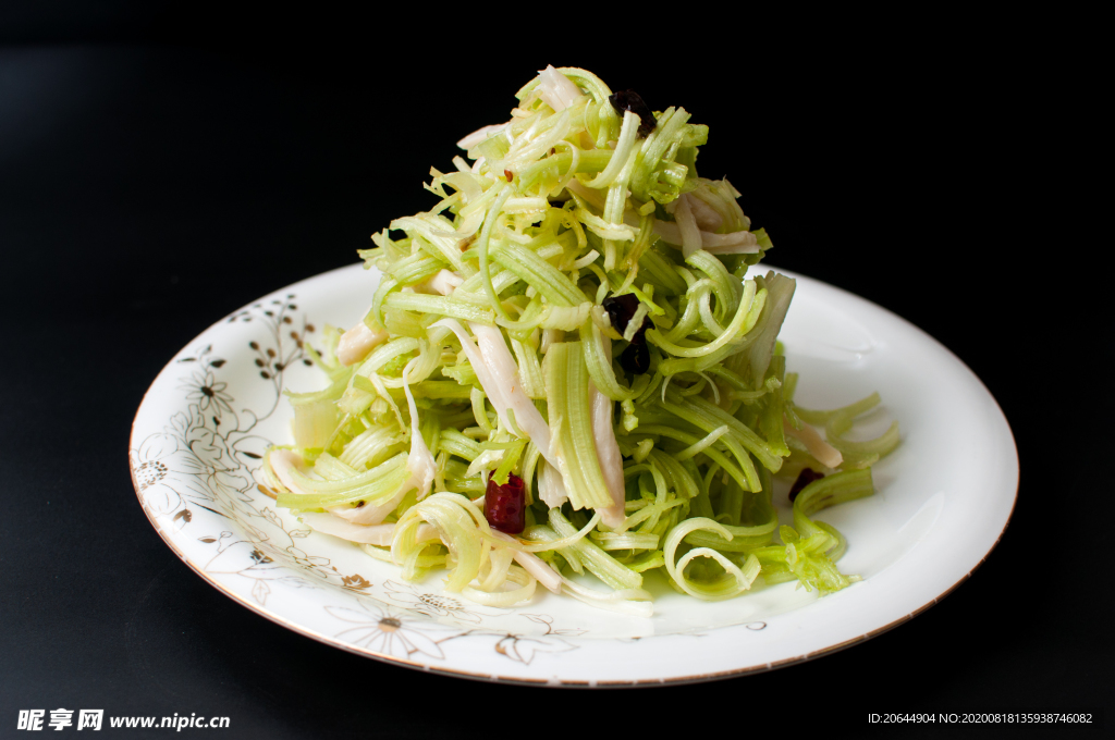 马家沟芹菜拌海鲜菇