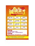餐厅招聘