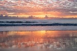 夕阳海景