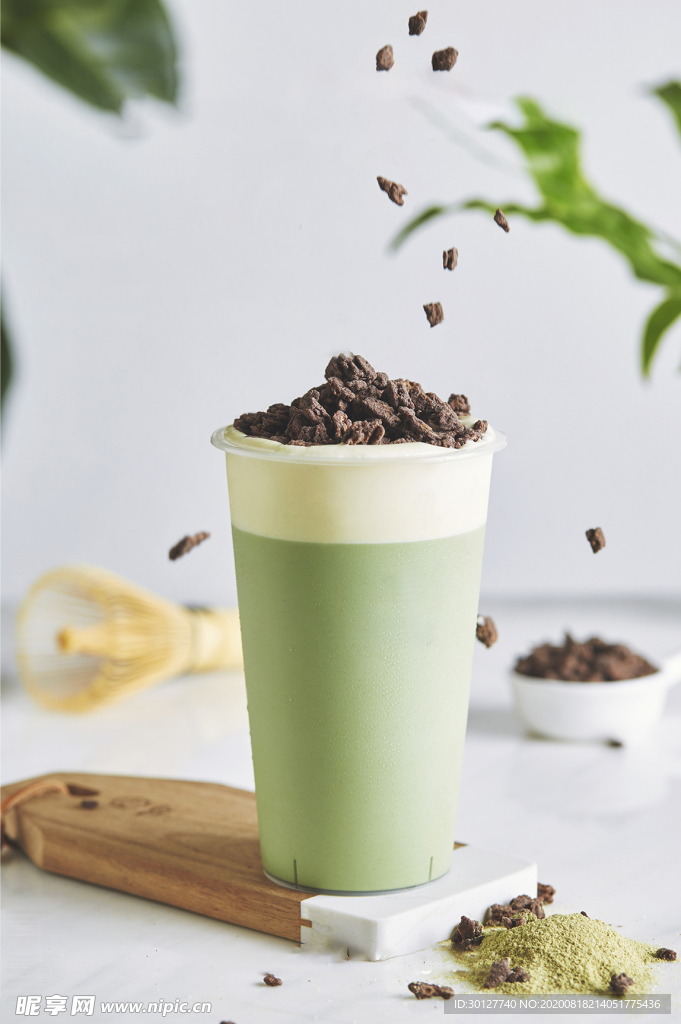 抹茶奶盖