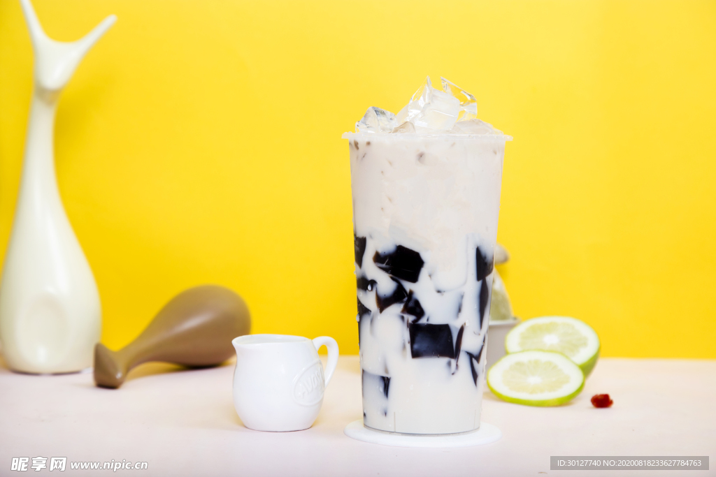仙草奶茶