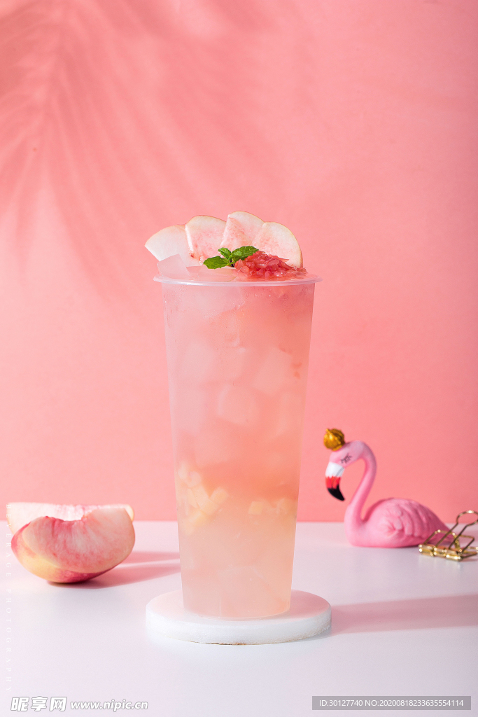 水蜜桃果茶