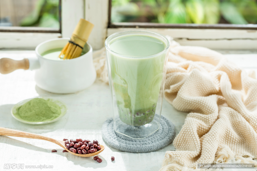 红豆抹茶